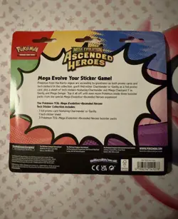 Pokemon Ascended Heroes Tech Sticker Collection Charmander New Sealed IN-HAND #2 - Image 5