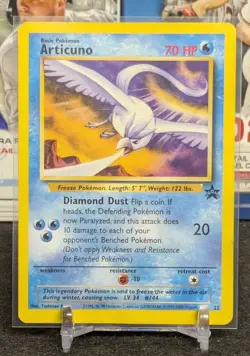 Pokemon TCG Articuno Wizards Black Star Promo #22 Regular Moderately Played WOTC - Image 1