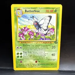 Butterfree 33/64 Jungle WOTC Pokemon TCG Card Miscut Centering - Image 1