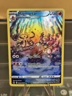 Pokemon TCG Magmortar GG03/GG70 Crown Zenith Galarian Gallery Ultra Rare Holo - Image 1