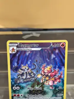 Pokemon TCG Magmortar GG03/GG70 Crown Zenith Galarian Gallery Ultra Rare Holo - Image 2