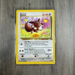Eevee 51/64 Jungle Unlimited Pokemon TCG 1999 MP - Image 1