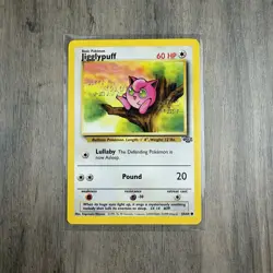 Pokemon TCG Jigglypuff Jungle 54/64 Regular Unlimited Common - Image 1