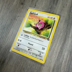 Pokemon TCG Jigglypuff Jungle 54/64 Regular Unlimited Common - Image 2