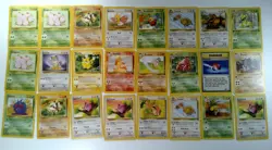 Pokemon TCG JUNGLE Set WOTC Lot 24 1999 CHARMELEON RHYDON PIKACHU CHEEKS - Image 1