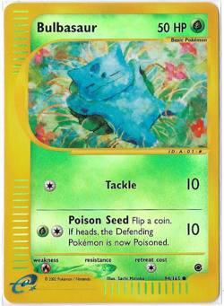Bulbasaur - Expedition (EX) 94/165 Revere Holo Common - LP - Pokemon - English - Image 1
