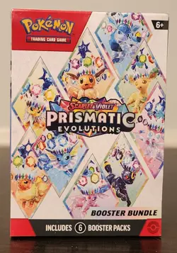 Pokemon TCG Prismatic Evolutions | Booster Bundle | Factory Sealed - Image 1