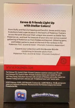 Pokemon TCG Prismatic Evolutions | Booster Bundle | Factory Sealed - Image 2