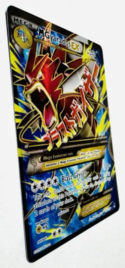 2016 Pokemon XY 115/122 Mega M Gyarados EX Full Art Breakpoint Mint !! - Image 2