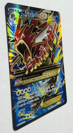 2016 Pokemon XY 115/122 Mega M Gyarados EX Full Art Breakpoint Mint !! - Image 4