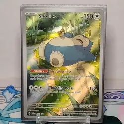 Pokemon TCG 151 ETB SVP 051 Snorlax Black Star Promo NM - Image 1