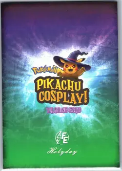 InuYasha (Pikachu) #154 - Galaxy Holo - Electric Pikachu Cosplay - Pokemon NM - Image 2