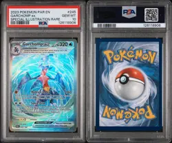 2023 POKEMON PAR EN-PARADOX RIFT SPECIAL ILLUSTRATION RARE GARCHOMP EX PSA 10 - Image 3