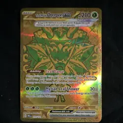 Pokemon Teal Mask Ogerpon EX Full Art Holo 210 HP 177/131 Prismatic Evolutions - Image 1