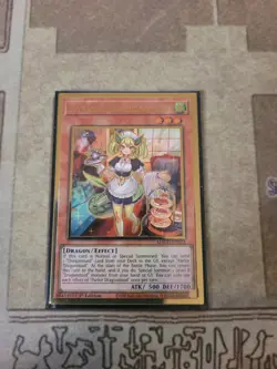 YUGIOH PARLOR DRAGONMAID MAGO-EN023 GOLD 1ST ED NM - Image 1