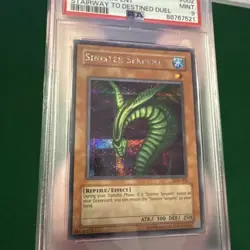 Sinister Serpent SDD-002 Prismatic Secret Rare Unlimited Edition PSA 9 Yu-Gi-Oh - Image 2