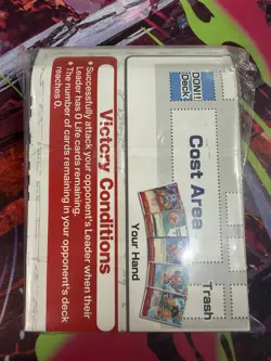 Monkey D. Luffy OP01-003 Pre-Errata One Piece Deck Sealed “Not For Sale” Stamp - Image 3