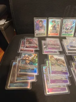 One Piece TCG SR LOT - 22 Cards - NM/M - Rob Lucci Gol.D.Roger & Monkey.D.Luffy - Image 2
