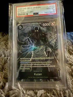 One Piece-Kuzan (Parallel) OP10-082 Royal Blood Foil PSA 10🔥Alternate Art! - Image 1