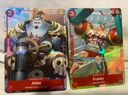 Jinbe ST21-005 Alt Art , Franky Foil One Piece Starter Deck EX Gear 5 - Image 1