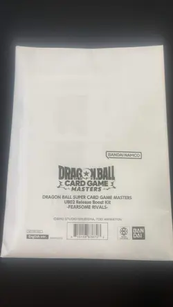 Dragon Ball Super Card Game Masters UB02 Fearsome Rivals Boost Kit English - Image 1