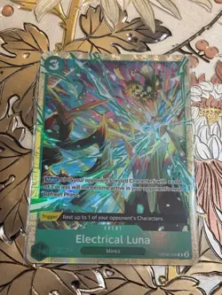 One Piece Card Game Electrical Luna Two Legends OP08-036 Premium Alt Art - Image 1