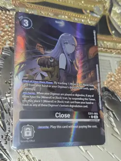 Digimon Card Game Close (Alternate Art) Rare Dawn of Liberator EX11-065 - Image 1