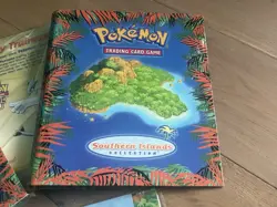 *NO CARDS* Pokemon SOUTHERN ISLANDS COLLECTION English BINDER ONLY - Image 2