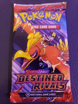 Pokemon Scarlet & Violet Destined Rivals 10 Card Packs Lot Of 6 Nice Look !! - Image 5