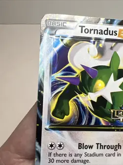 LP Tornadus EX BW96 Stamped Prerelease Black and White Promos Holo Pokemon Card - Image 5