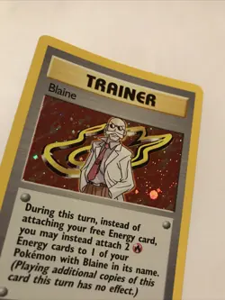 Blaine Trainer Holo 17/132 Gym Challenge - Pokemon Card - Image 2