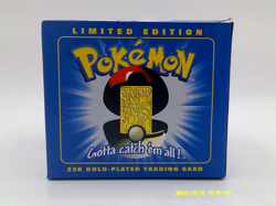 POK'EMON Limited Edition MEWTWO 23K Gold-Plated TRADING CARD in POK'EMON BALL - Image 4