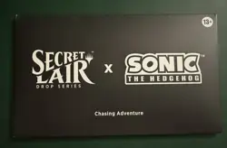 MTG Secret Lair x Sonic the Hedgehog Chasing Adventure (Non-Foil) New Sealed - Image 1