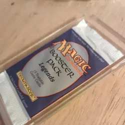 MTG Sealed Magic The Gathering English Legends Booster Pack - 1994 - Image 3
