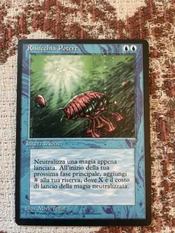 MTG Legends Edition (Italian), Mana Drain! Vintage 1994 MAGIC! - Image 1