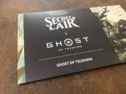 Magic - Secret Lair X Ghost Of Tsushima Rainbow - Non- Foil - Sealed New - Image 2
