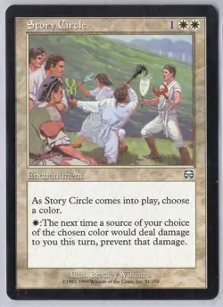 1x Story Circle - Mercadian Masques - Light Play - Image 1