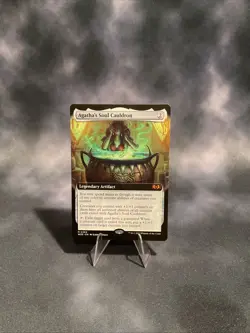 Agatha's Soul Cauldron (Extended Art) Wilds of Eldraine Regular - Image 1
