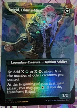 Mtg Lorwyn Eclipsed Brigid. Clachan's Heart Borderless NM Foil - Image 2