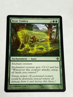 1x Bear Umbra #177 (NM / LP) Rise of the Eldrazi ROE Magic MTG English Great - Image 1