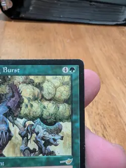 Magic: The Gathering Saproling Burst Rare Nemesis Enchantment Green Carl Critch… - Image 3