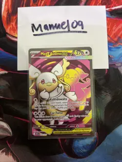 Mega Audino EX 253/217 Ascended Heroes Ultra Rare Full Art Card NM Pokemon TCG - Image 1