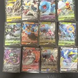 Pokemon Sword & Shield V Holo Card Lot (12) Boltund Drampa Wobbuffet - Image 1