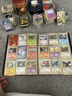 Pokemon Collection With Tins, V, Vstar, Vmax, X-Y Era Holos, Cans, Binder, Bulk - Image 5