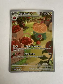 POKEMON - APPLETUN 211/191 ILLUSTRATION RARE SCARLET & VIOLET SURGING SPARKS - Image 2