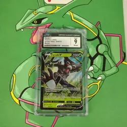 Cgc 9 Zarude V 016/172 Swsh09: Brilliant Stars Holo Miscut Error Graded Pokemon - Image 1