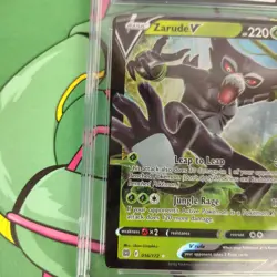Cgc 9 Zarude V 016/172 Swsh09: Brilliant Stars Holo Miscut Error Graded Pokemon - Image 2