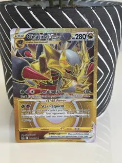 Pokemon TCG Giratina VSTAR 212/196 Lost Origins Near Mint/Mint - Image 1