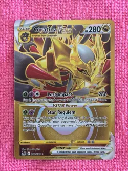 Pokemon TCG Giratina VSTAR 212/196 Lost Origins Near Mint/Mint - Image 2