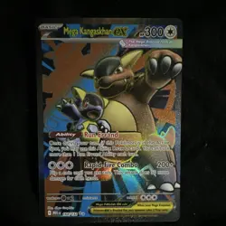 Pokemon Mega Kangaskhan EX Full Art Holo Ultra Rare 300 HP 164/132 XY - Image 1